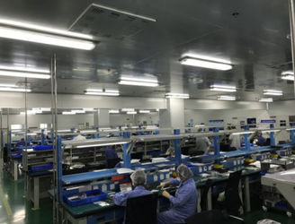 JOPTEC LASER CO., LTD línea de producción de fábrica